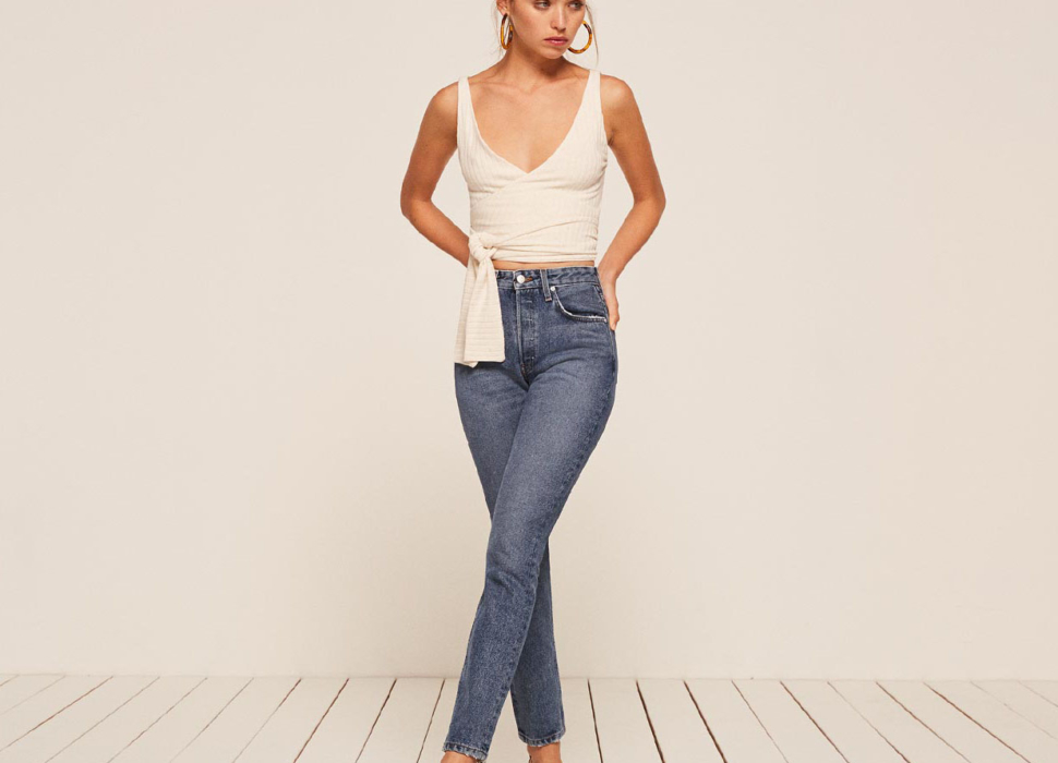 Reformation Skinny French Jeans