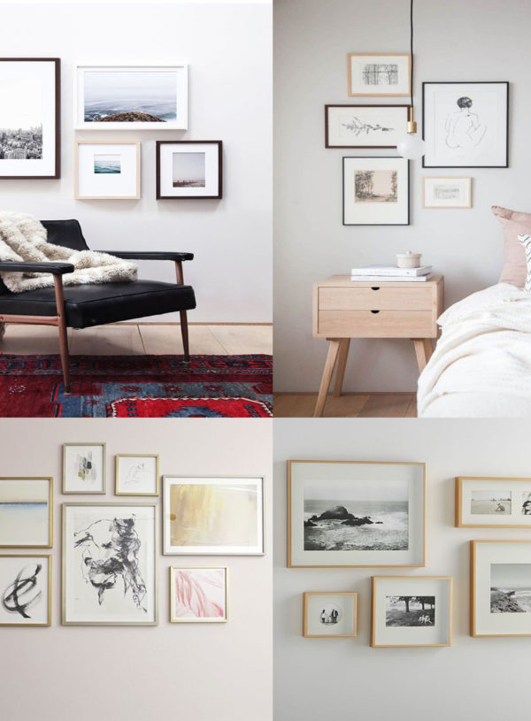 Gallery Wall Inspiration | Apartment Update